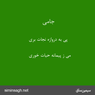 جامی - پی به دروازه نجات بری